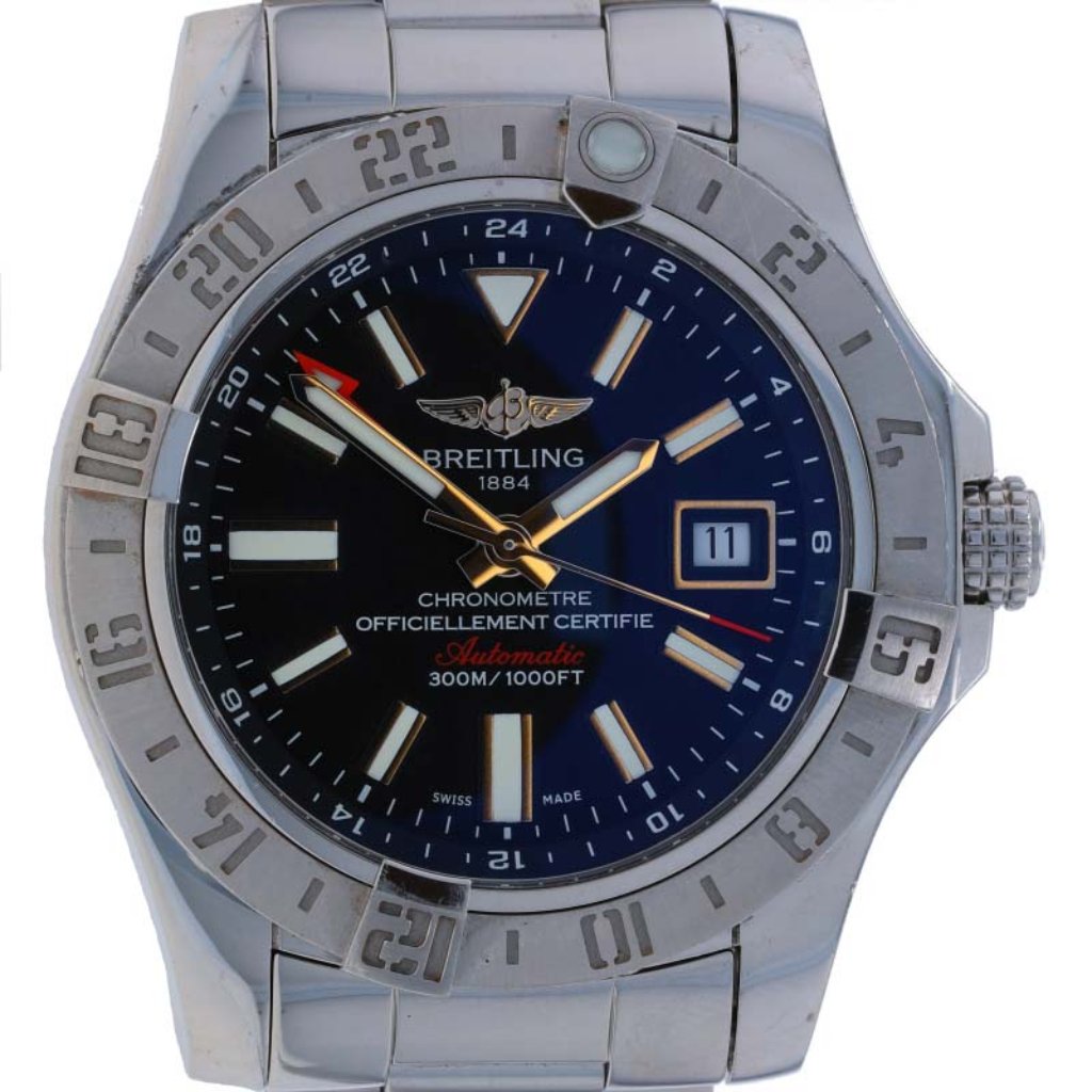 Breitling Avenger Ii Gmt Mens Watch A3239011  Automatic 1 Yr Wnty